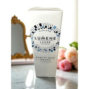 Lumene Lähde Purity Dew Drops Hydrating‎ Eye Gel 15mL Arctic Skincare